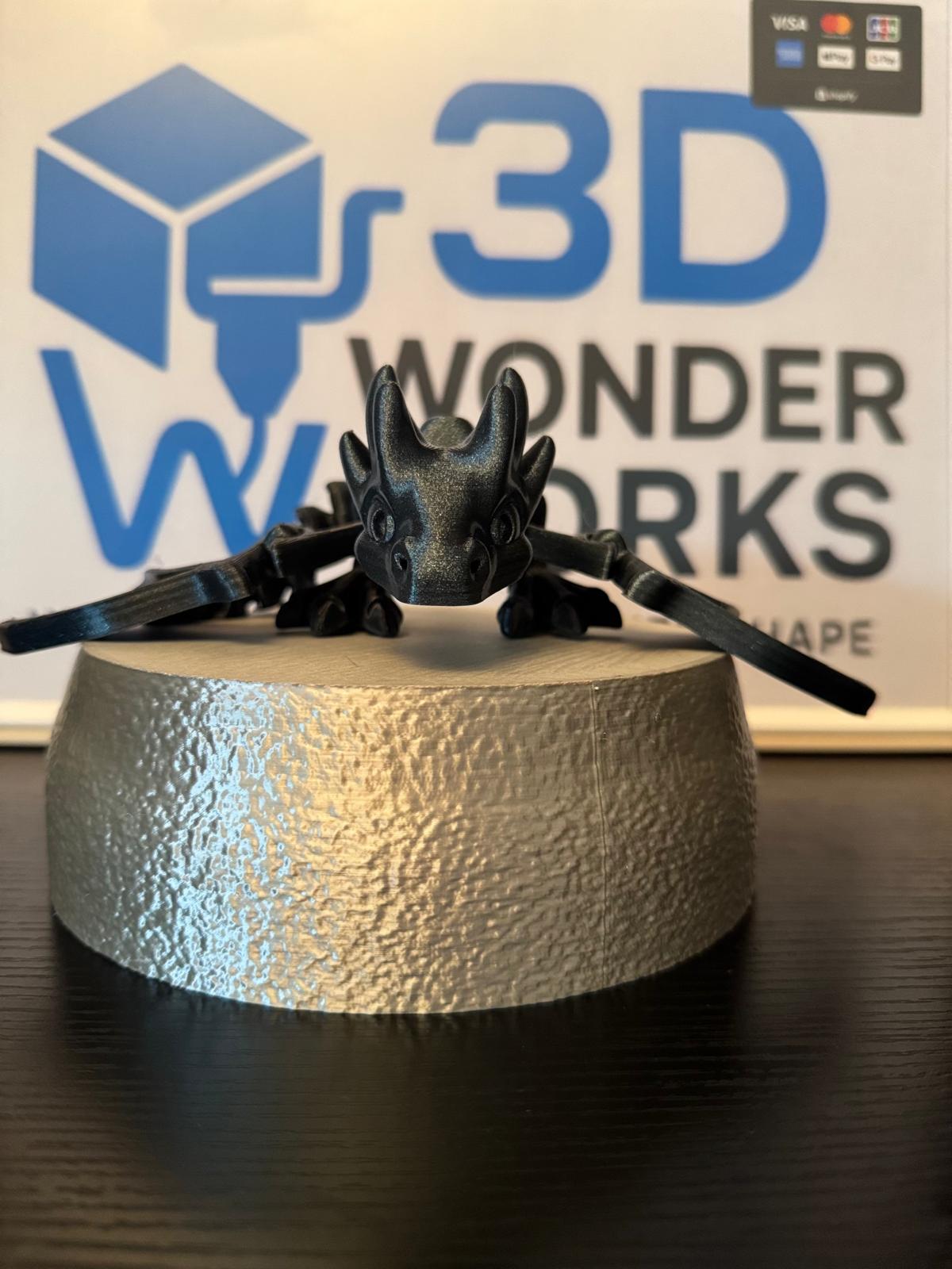 3d printed flying dragon- medium.