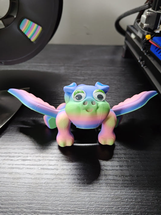 3D printed flying pig medium.