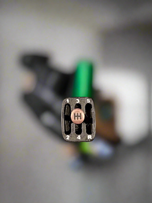 3D printed gear shift fidget