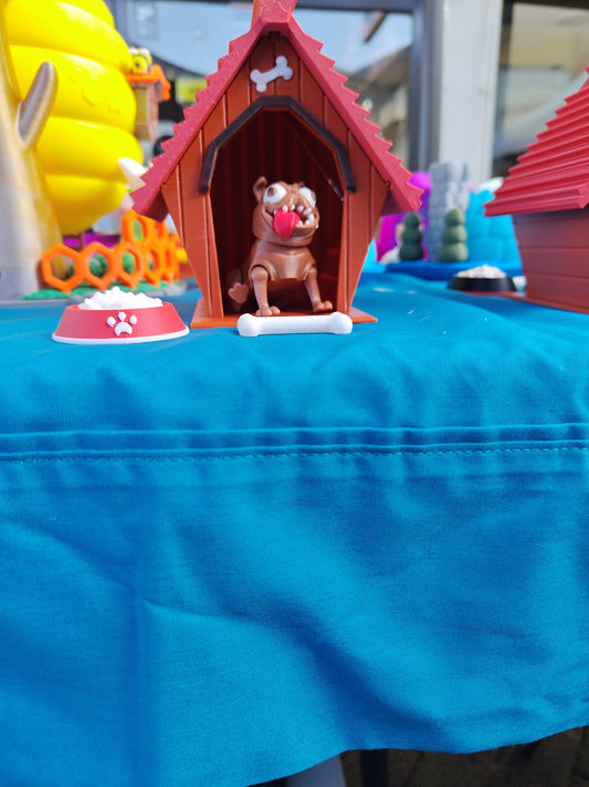 3D printed toy dog house